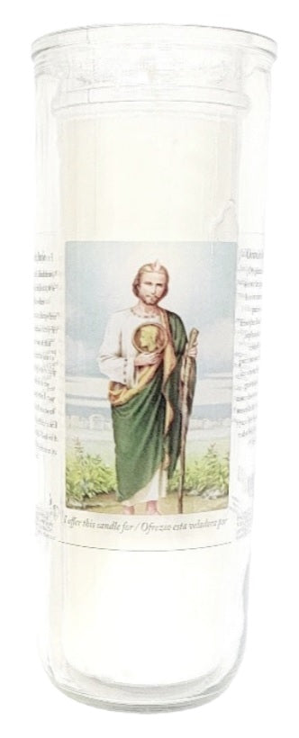 Saint Jude Large Candle