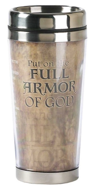 Full Armor of God Travel Mug