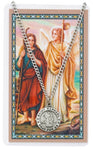24" Saint Raphael Necklace with Prayer Card