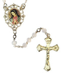 Our Lady of Guadalupe Crystal Rosary (MORE COLORS)