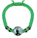 Saint Jude Medal Cord Bracelet