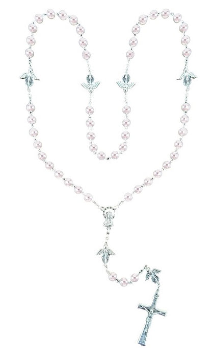 Angel Pearl Rosary (MORE COLORS)