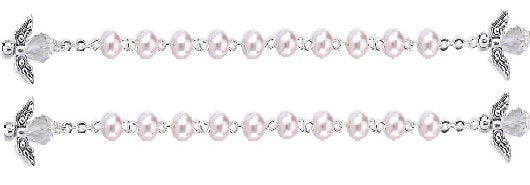Angel Pearl Rosary (MORE COLORS)