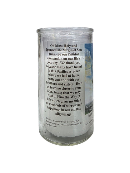 Our Lady of San Juan Basilica Candle