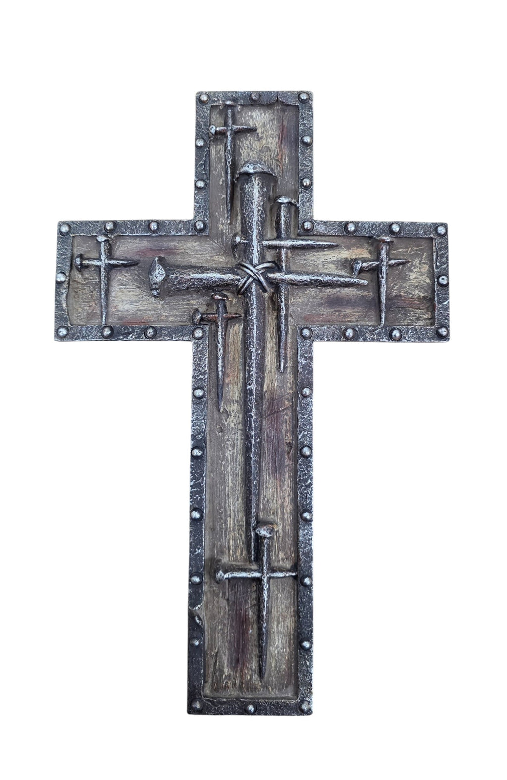 12" Nail Wall Cross