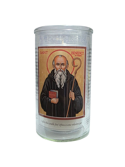 Saint Benedict Candle