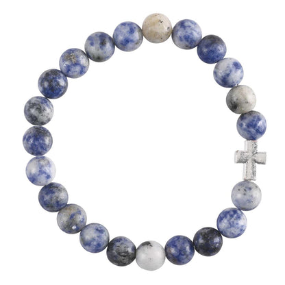 Sodalite Brazilian Stone Stretch Bracelet