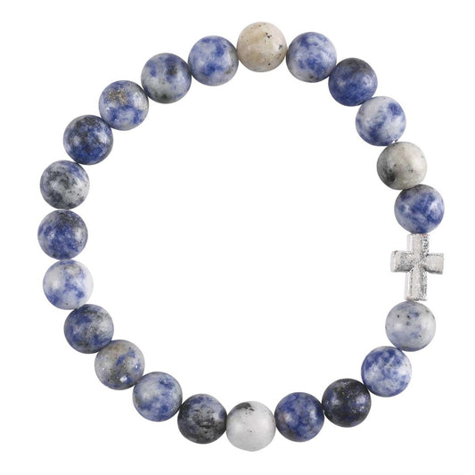 Sodalite Brazilian Stone Stretch Bracelet