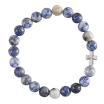 Sodalite Brazilian Stone Stretch Bracelet