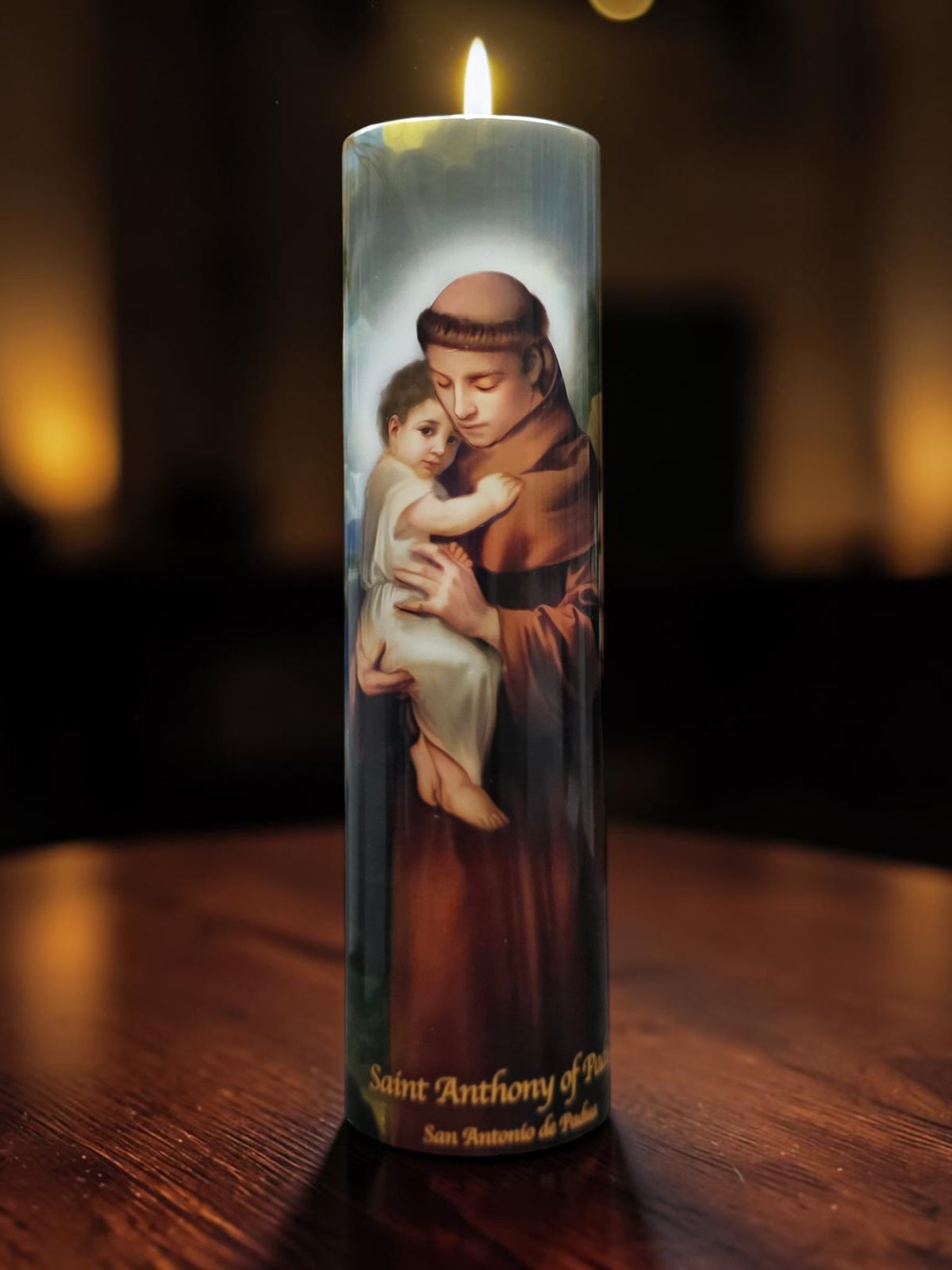 Saint Anthony LED Candle