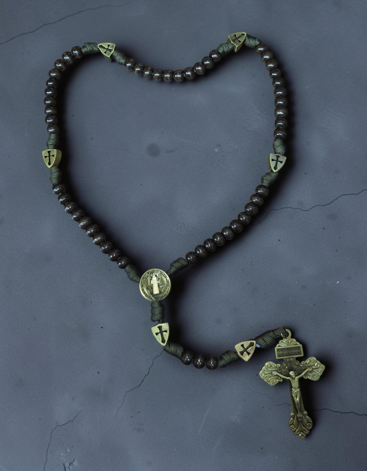 Asst Wood Saint Benedict Rosary