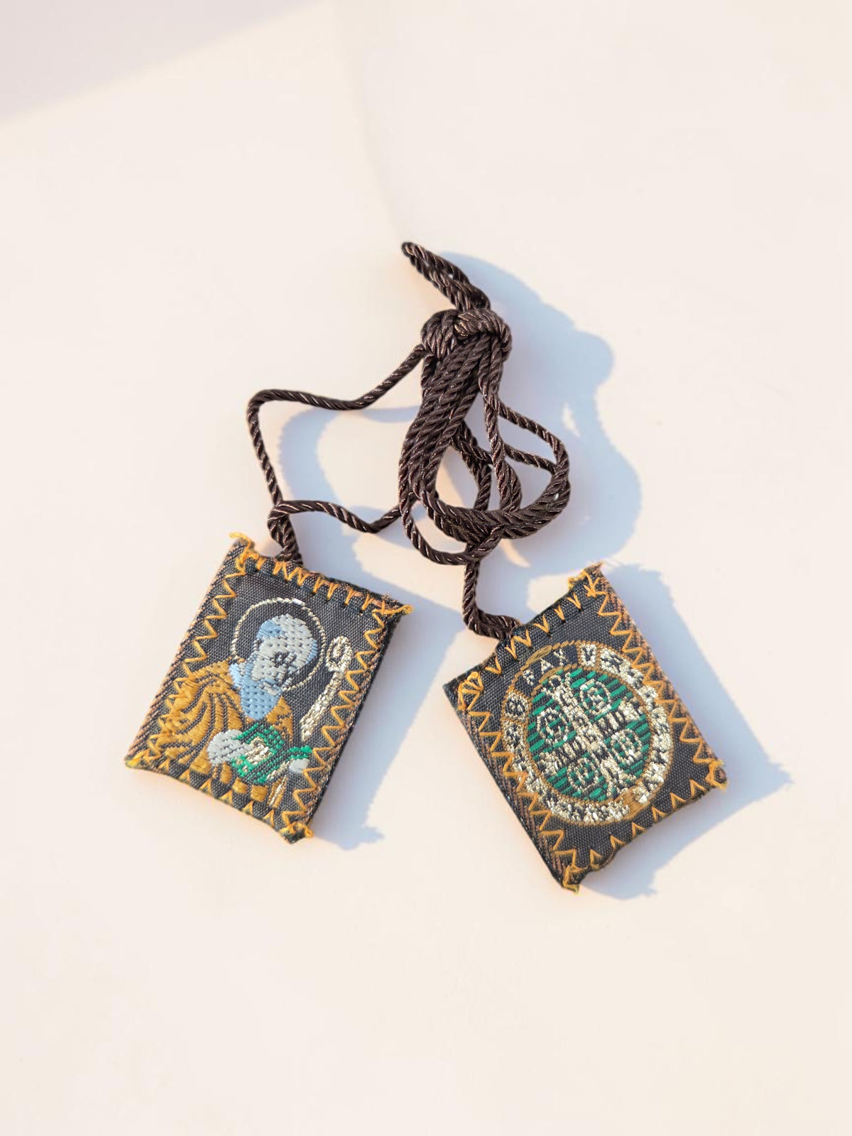 Medium Saint Benedict Cloth Scapular