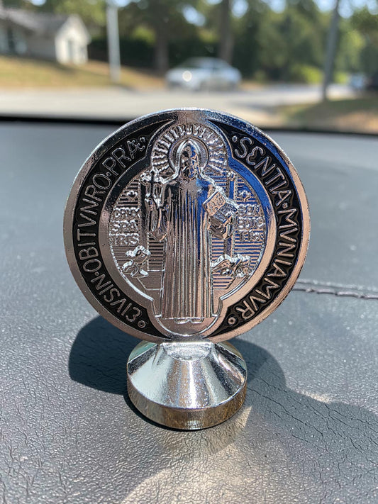 Asst Benedict Medal Car Figure
