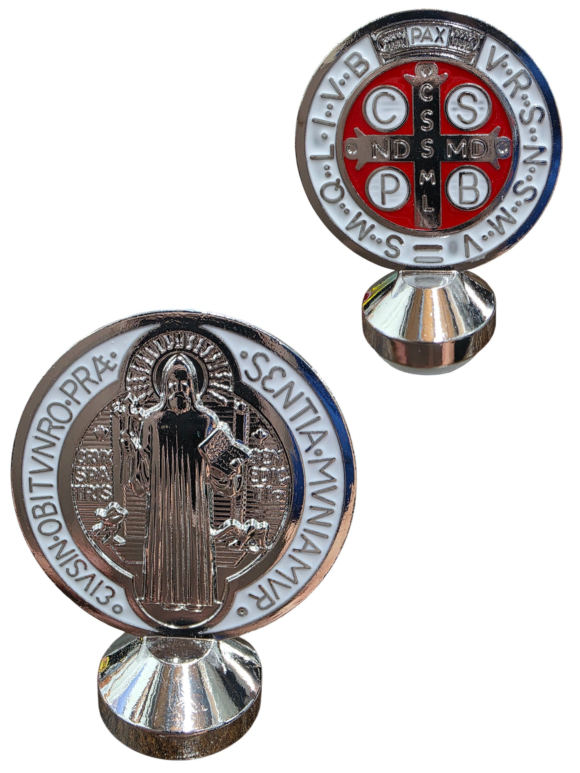 Asst Benedict Medal Car Figure