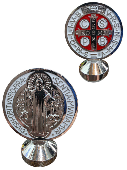 Asst Benedict Medal Car Figure