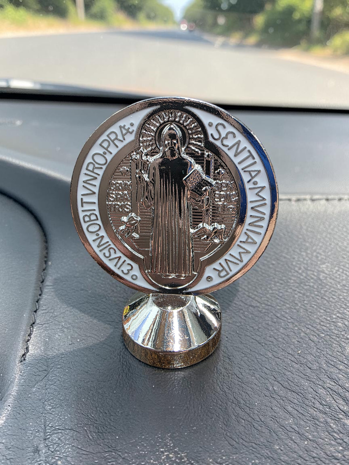 Asst Benedict Medal Car Figure