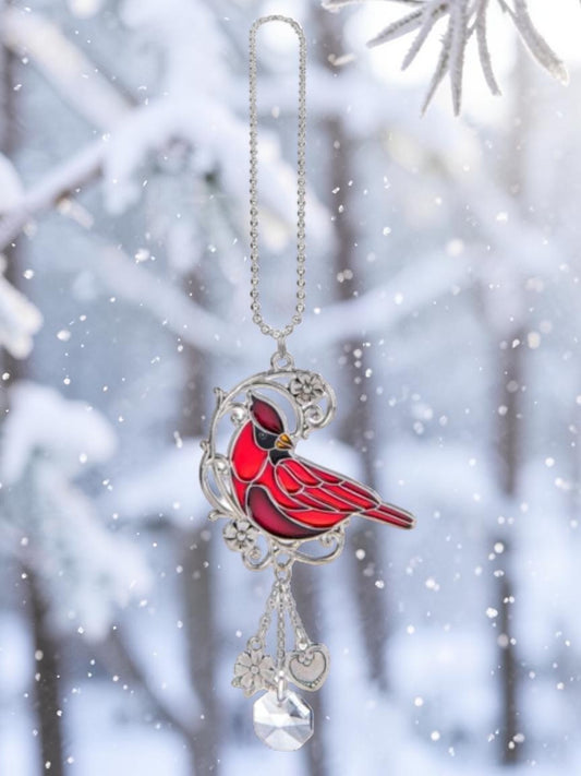 Car Charm- Cardinal