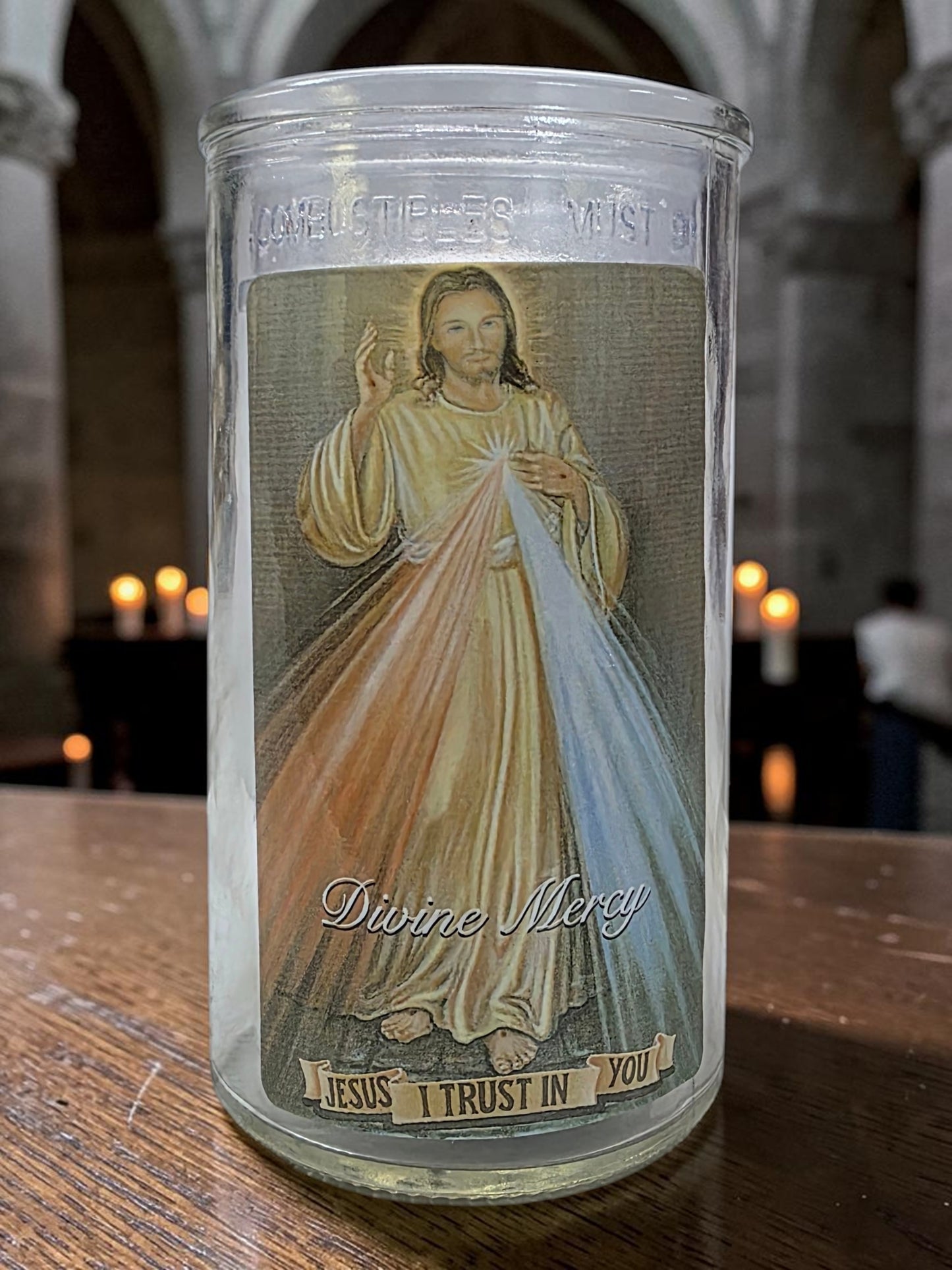 Divine Mercy Candle