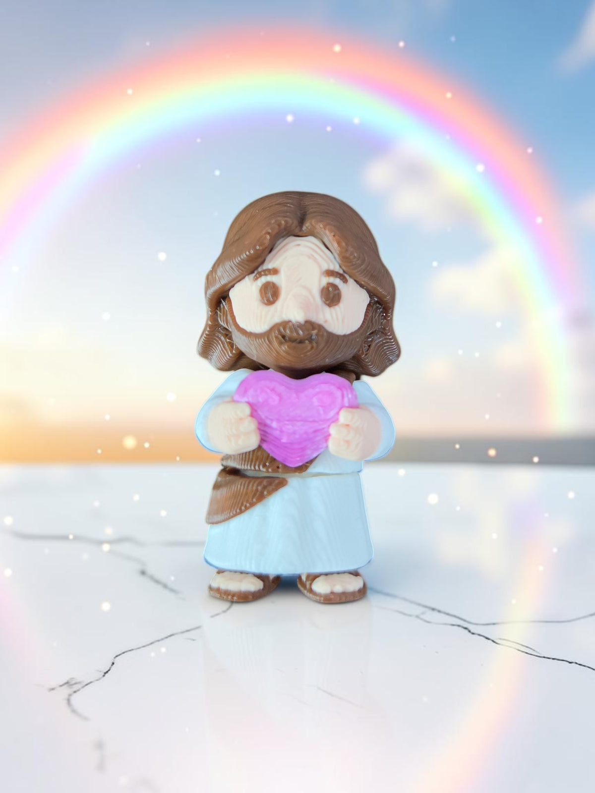 Mini 3D Print Jesus Figure