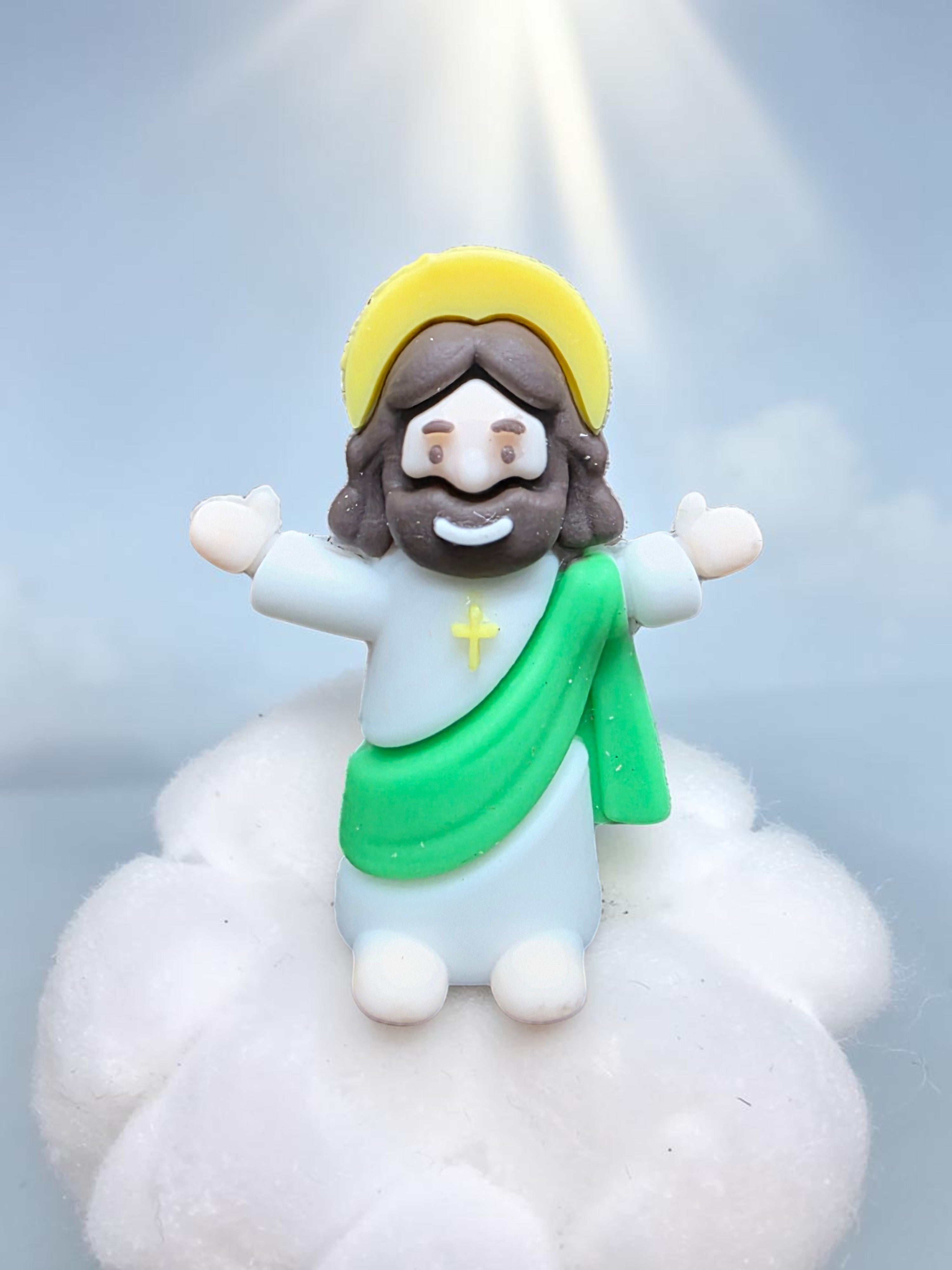 Mini Silicone Open Arms Jesus