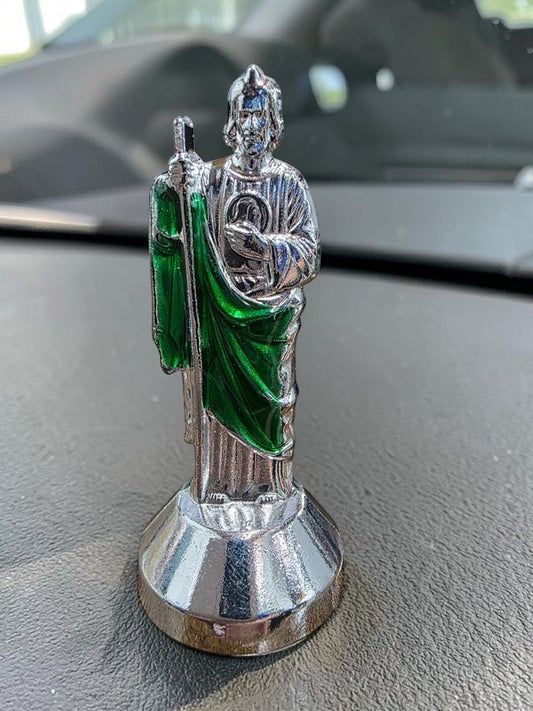 Saint Jude Car Figure