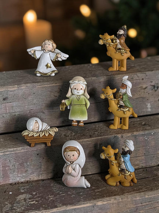 Nativity Magnet 7 Pc Set