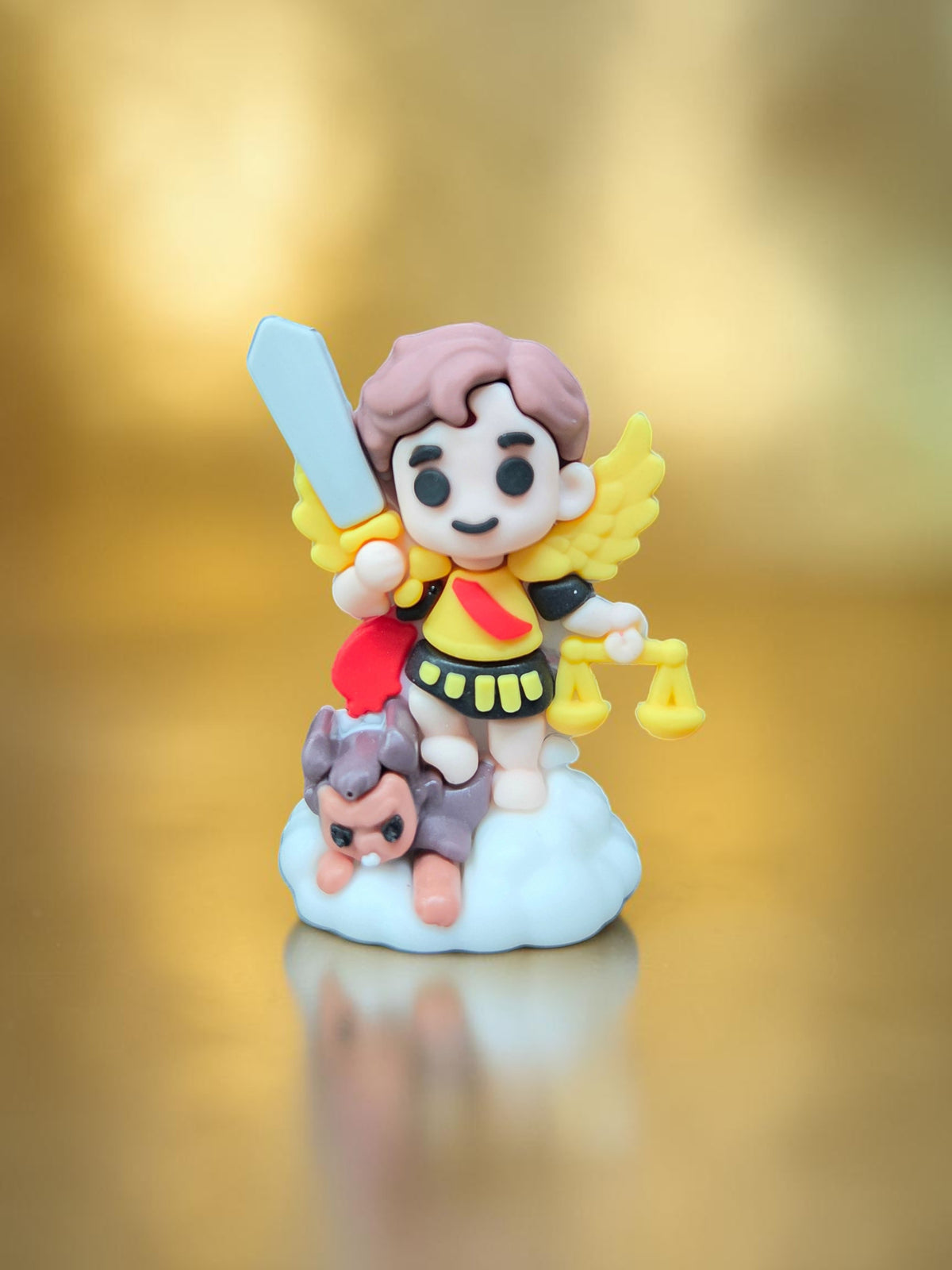 Mini Silicone Saint Michael