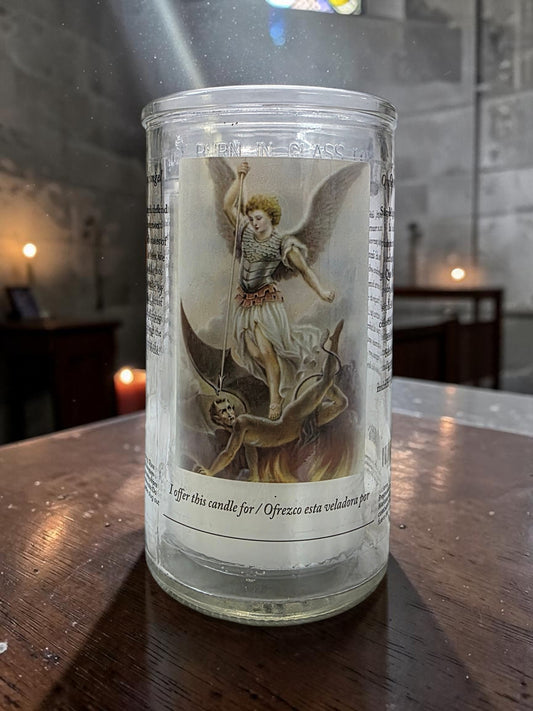Saint Michael Candle