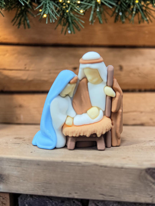 Mini Silicone Holy Family