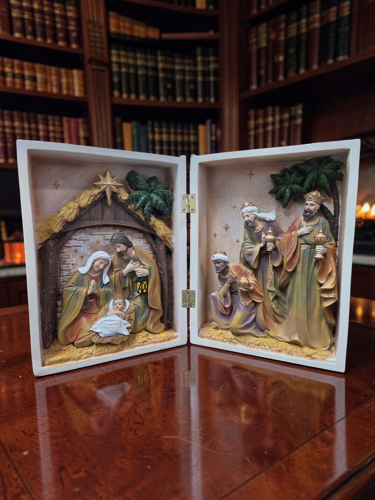 10.5" Traditional Nativity Book