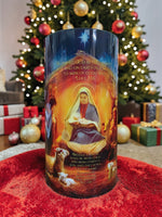 4x7 Nativity LED Candle