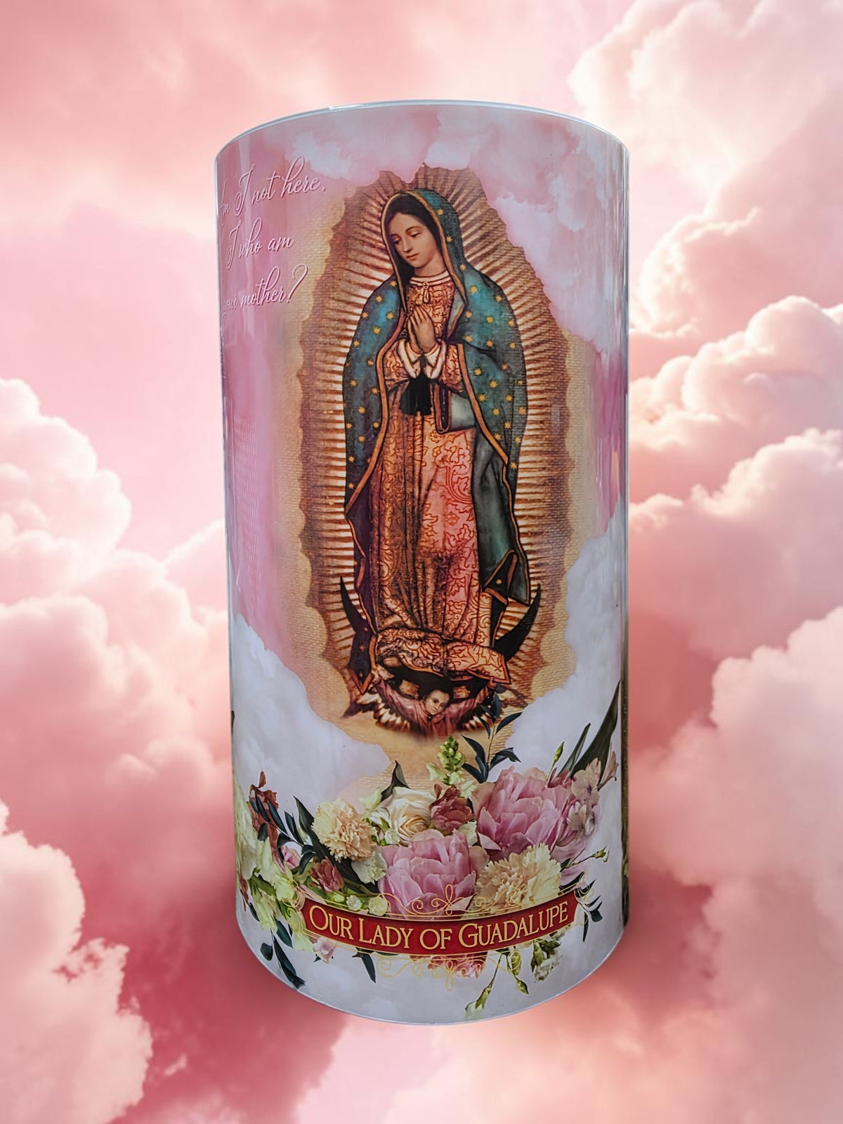4x7 Three Ladies LED Candle (Guadalupe/Fatima/Grace)