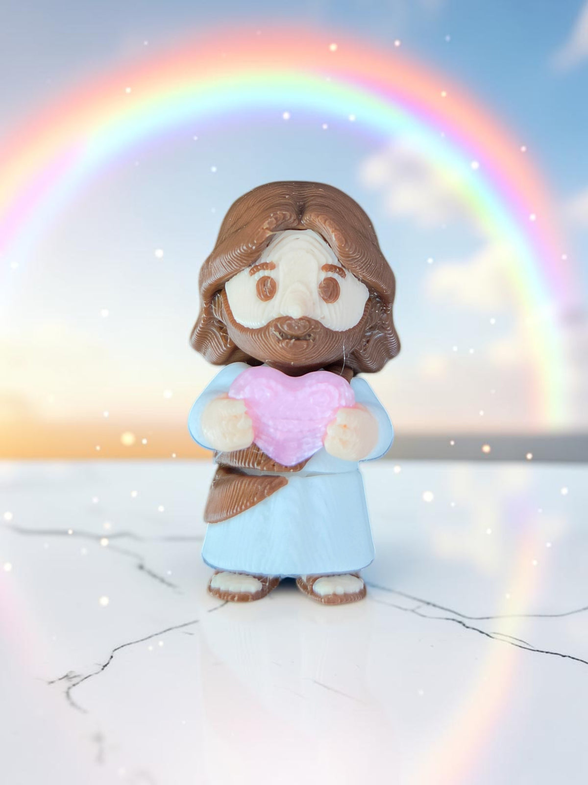 Mini 3D Print Jesus Figure