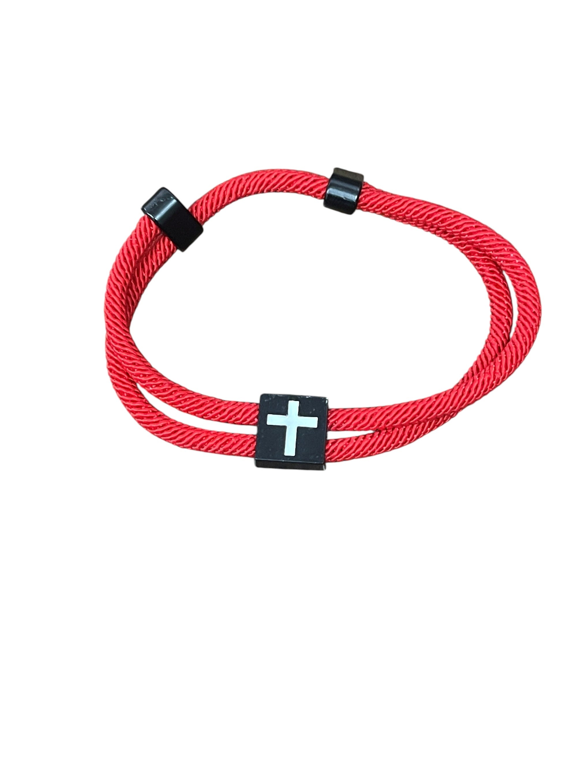 Asst cross adjustable bracelet