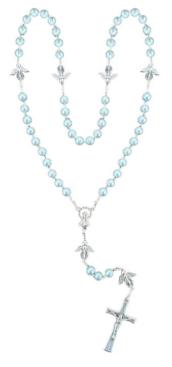 Angel Pearl Rosary (MORE COLORS)
