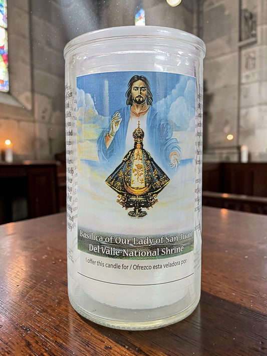 Our Lady of San Juan Basilica Candle