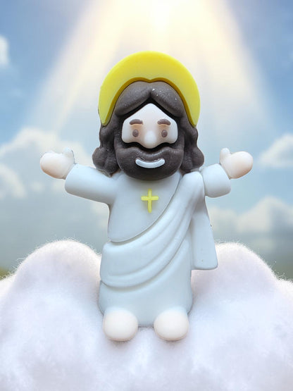 Mini Silicone Open Arms Jesus