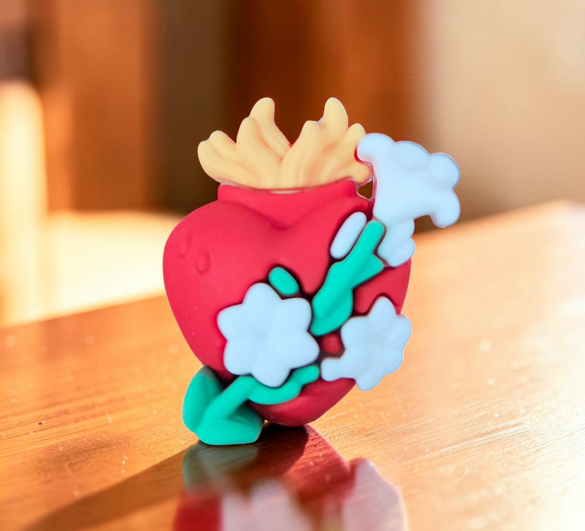 Mini Silicone Sacred Heart