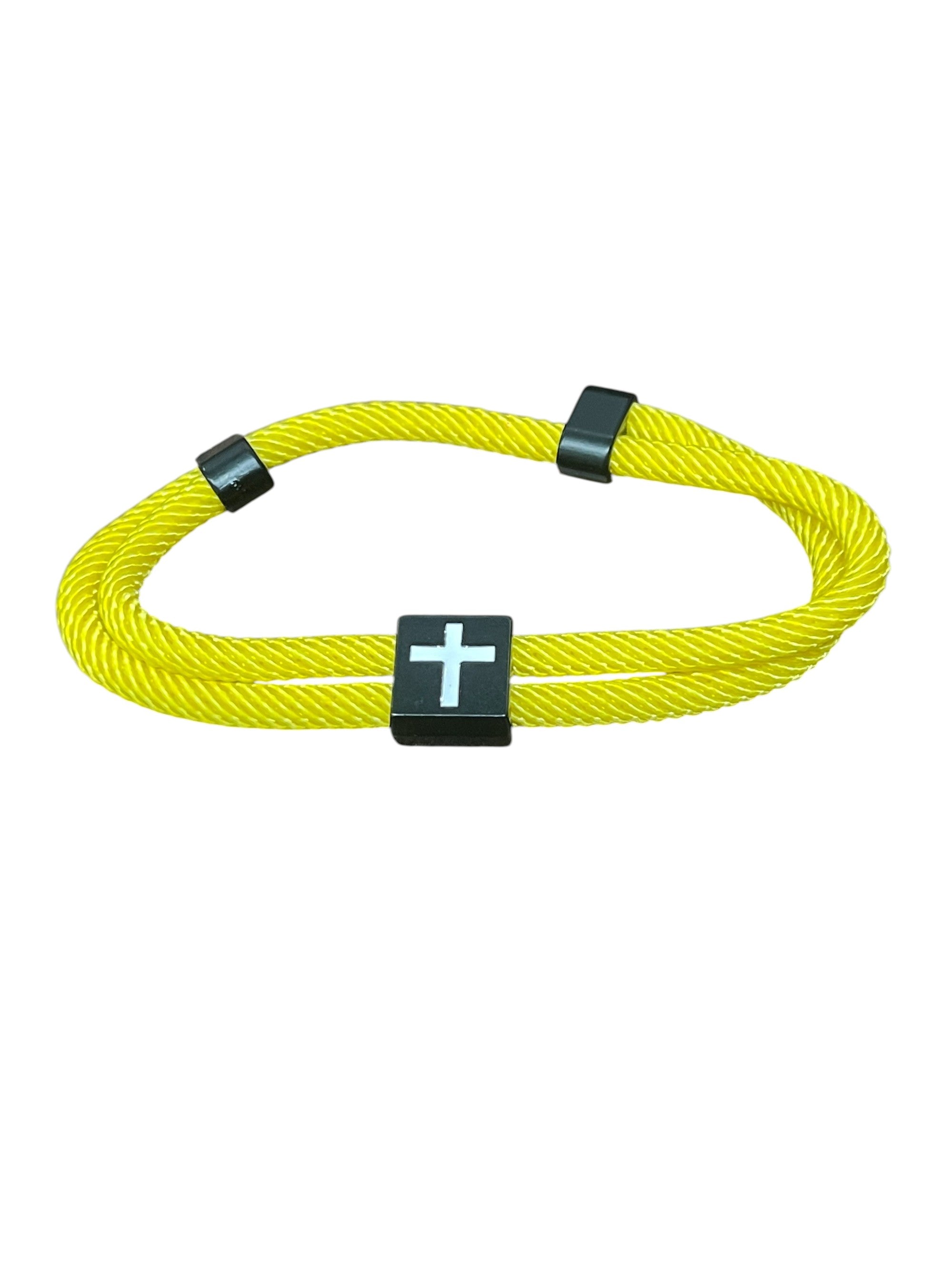 Asst cross adjustable bracelet