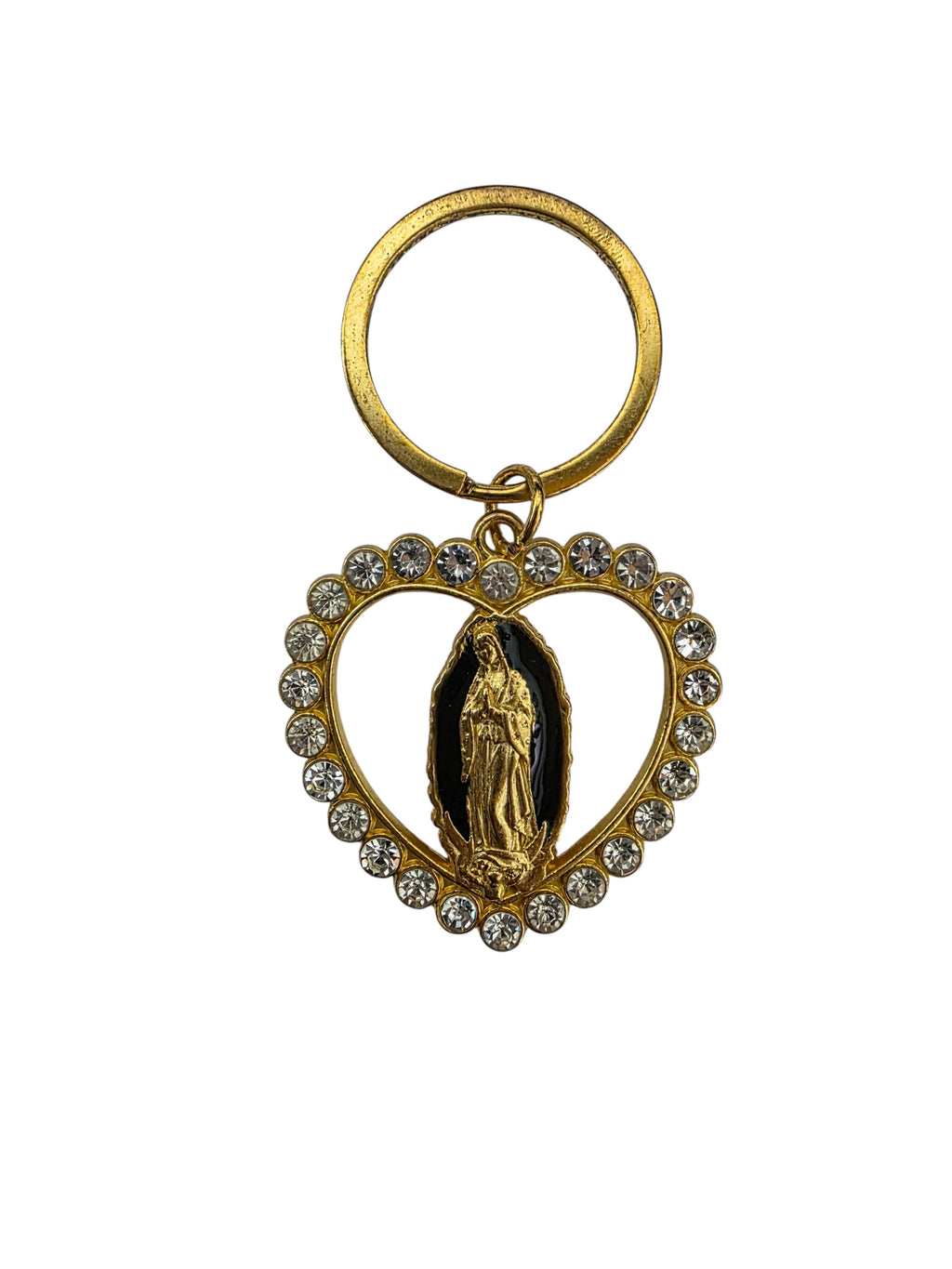 Our Lady of Guadalupe Pearl Key Chain