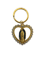 Our Lady of Guadalupe Pearl Key Chain