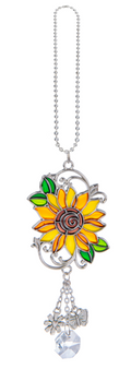 Car Charm- Sunflower