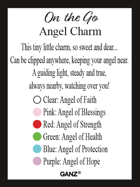 On the Go Angel Charms