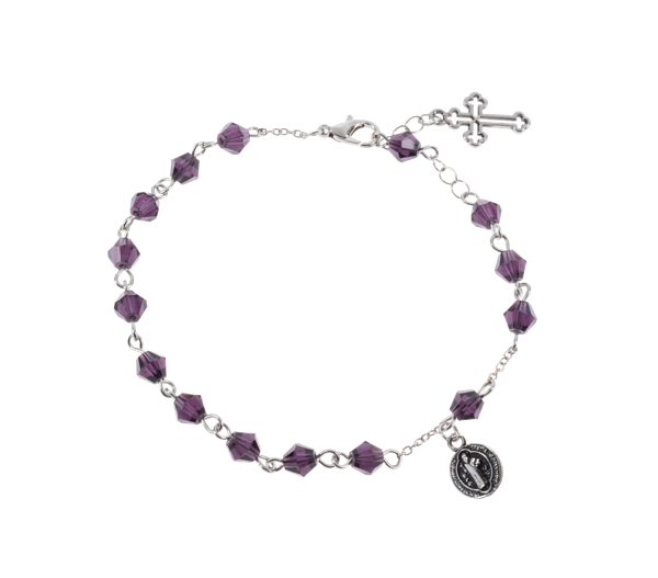 Saint Benedict Rosary Bracelet