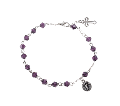 Saint Benedict Rosary Bracelet