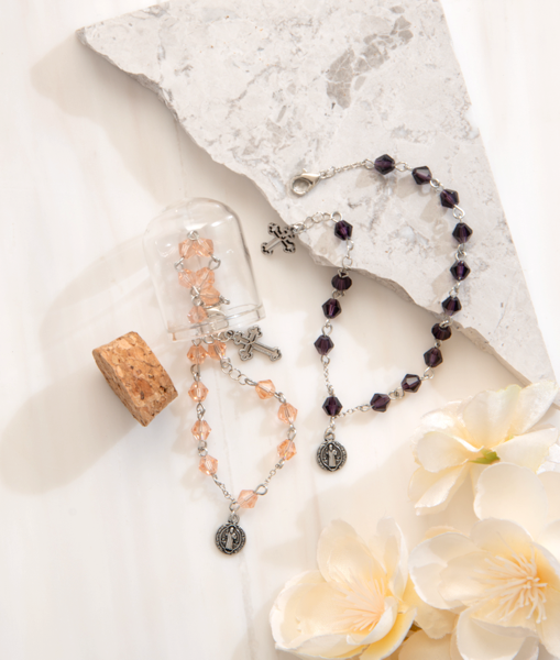 Saint Benedict Rosary Bracelet