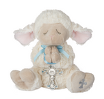 13" Serenity Lamb w/ Crib Cross