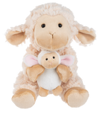 8" Mama Lamb & Baby Lamb