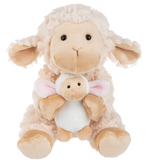 8" Mama Lamb & Baby Lamb