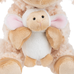 8" Mama Lamb & Baby Lamb